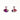 Boucles d'oreilles "Petit Eventail" Vintage - Thierry JOO